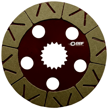 Mahindra MKM 6.5 inch 18 spline OIB brake plate