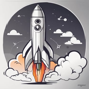 black and white round analog clock