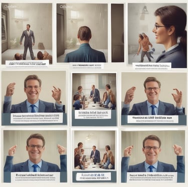 A diverse group of real estate agents collaborating around a table with laptops and coffee.