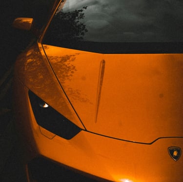 PPF installation on front bumper close up