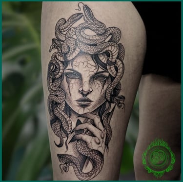 Medusa Tattoo Da Nang