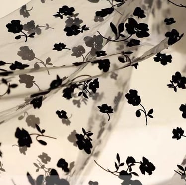 Flocked fabric