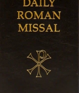 Daily roman missal