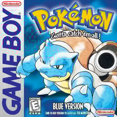 Pokemon Blue Box Art