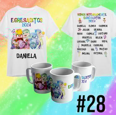 Remera para egresaditos de Jardin de Infantes