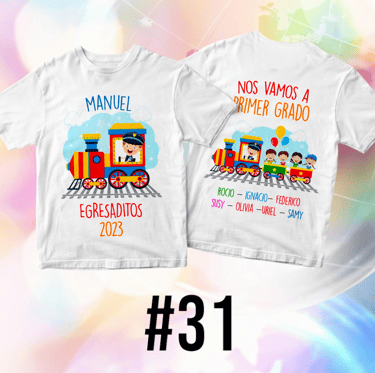 Remera para egresaditos de Jardin de Infantes