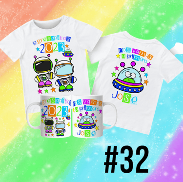 Remera para egresaditos de Jardin de Infantes