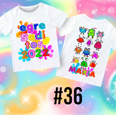 Remera para egresaditos de Jardin de Infantes