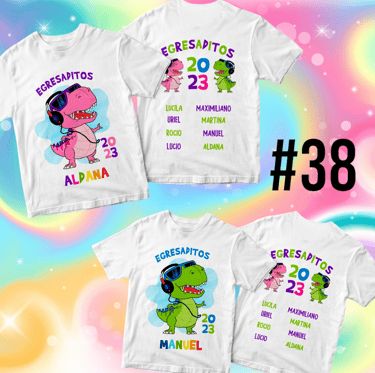 Remera para egresaditos de Jardin de Infantes