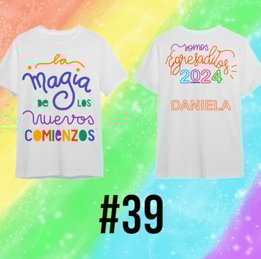 Remera para egresaditos de Jardin de Infantes