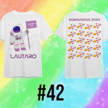 Remera para egresaditos de Jardin de Infantes