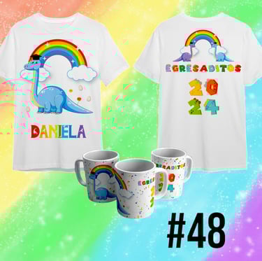 Remera para egresaditos de Jardin de Infantes