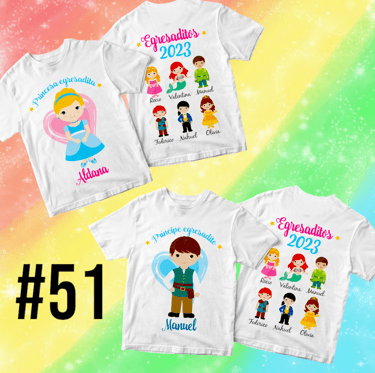 Remera para egresaditos de Jardin de Infantes