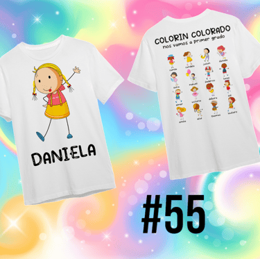 Remera para egresaditos de Jardin de Infantes