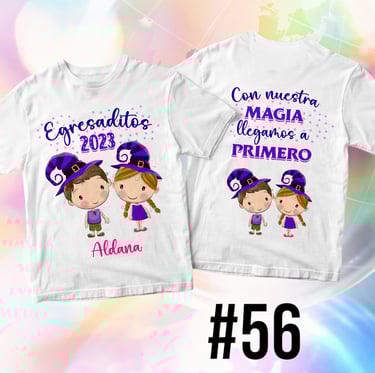 Remera para egresaditos de Jardin de Infantes