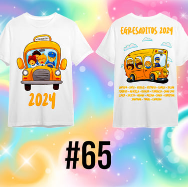 Remera para egresaditos de Jardin de Infantes