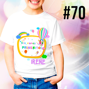 Remera para egresaditos de Jardin de Infantes