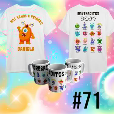 Remera para egresaditos de Jardin de Infantes