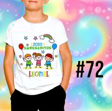 Remera para egresaditos de Jardin de Infantes