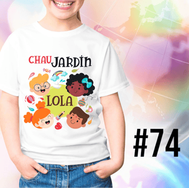 Remera para egresaditos de Jardin de Infantes