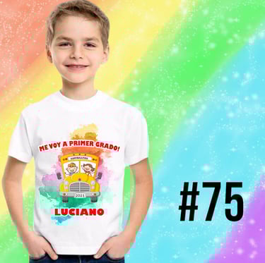 Remera para egresaditos de Jardin de Infantes