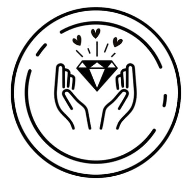 créatrice d'objets décoratifs personnalisés en argile coulée