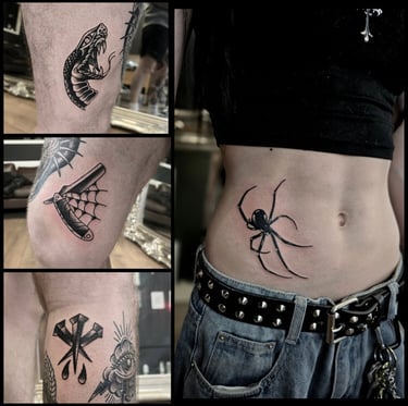 Patch works tattoos