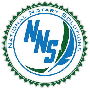 national notary solutions logo