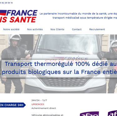 site internet france colis sante