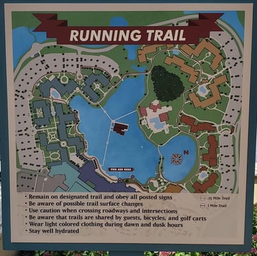 Coronado Springs Resort Running Trail