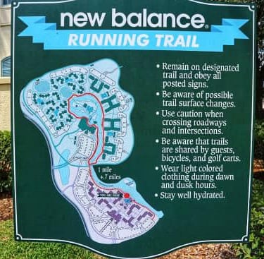 Disney's Port Orleans Running Trail