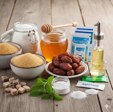 a variety of ingredients for a healthy diet
