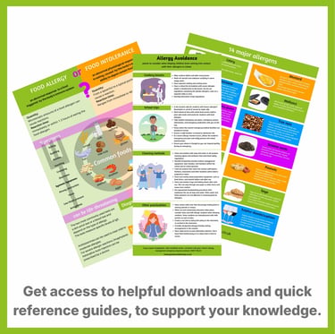 copies of some downloadable items from the course 