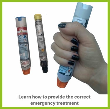the adrenaline auto injectors, the life-saving medication used in an emergency