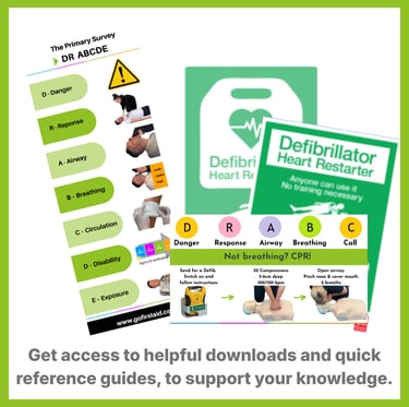 lots of printed resources showing what you can download at the end of the online course