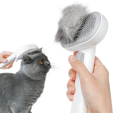aumuca Cat Brush Dog Brush for Shedding, Cat Brushes for Long or Short Haired Cats, Cat Hair Brush