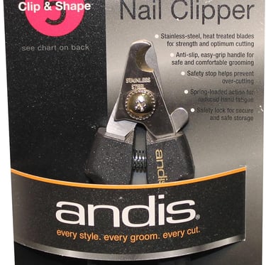 ANDIS Premium Nail Clipper (Small), Pet Grooming (65260)