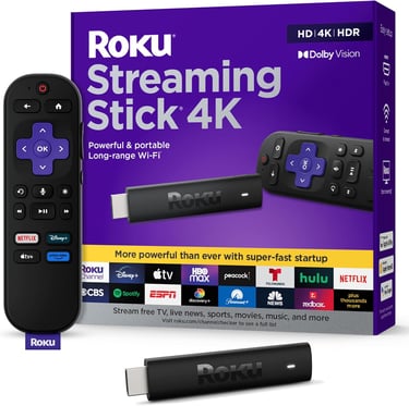 El Roku Streaming Stick 4K+ es el mejor dispositivo de streaming 2025 en Amazon.