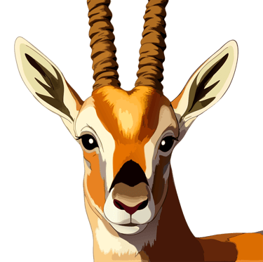 Thumbnail of Antelope graphic art print — Primal Gaze.