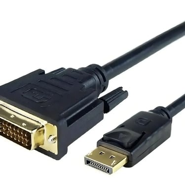 cabo adaptador displayport para dvi macho 180cm