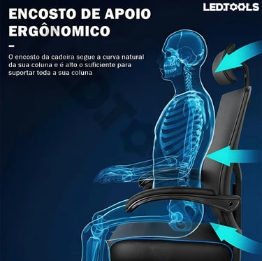 Cadeira Ergonômica Mesh