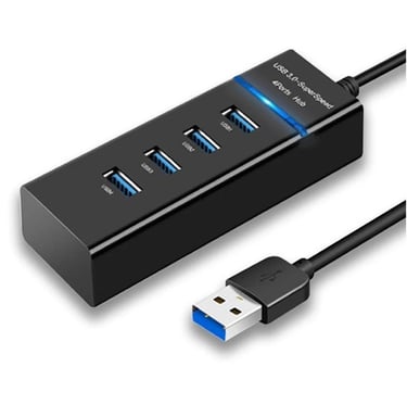 Hub Usb 4 Portas Expansor Rápido 5 Gbps Alta Velocidade