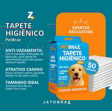 tapete higiênico pet