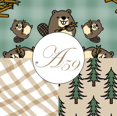 Surface Patterns in a Collection called Nature Kids.