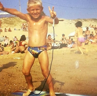 martin surfeur enfant