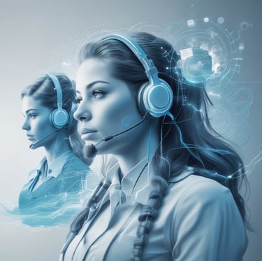 A futuristic control center view showcasing advanced retail management technology.