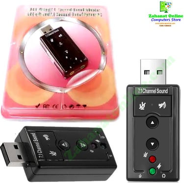 USB External Sound Card with Dual 3.5mm Audio Ports zahanatonline.com