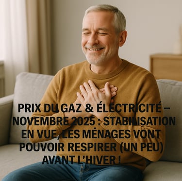 image homme bretagne content prix du gaz et électricité stagnent