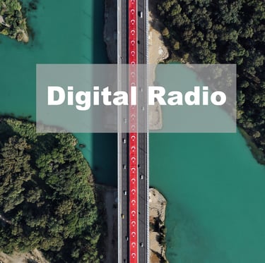 Digital radio high speed communication without delay