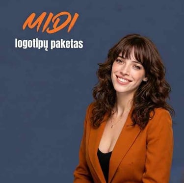 Logotipų kūrimas - Paketas MIDI